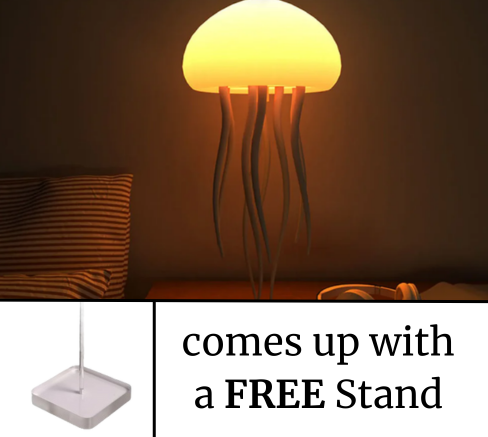 Magical Jellyfish Glow Lamp